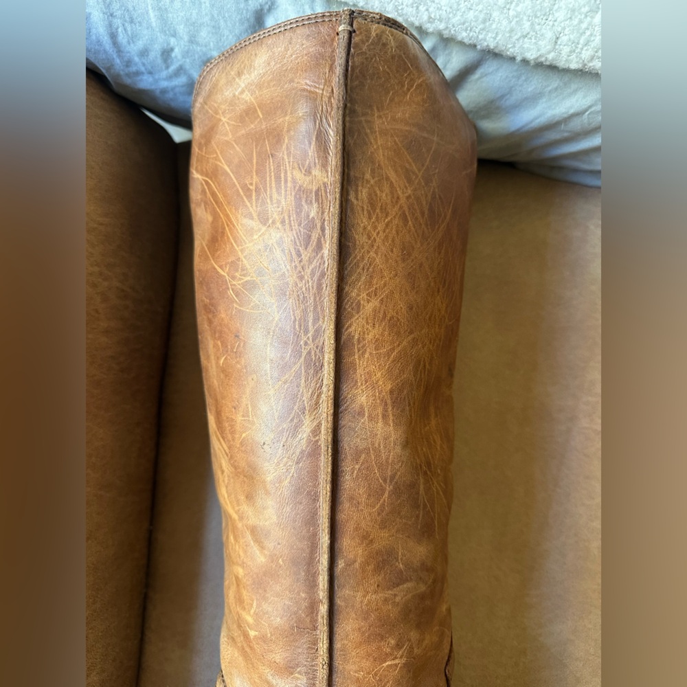 Frye Melissa Button 2 knee high riding boots size 10 - Picture 9 of 16